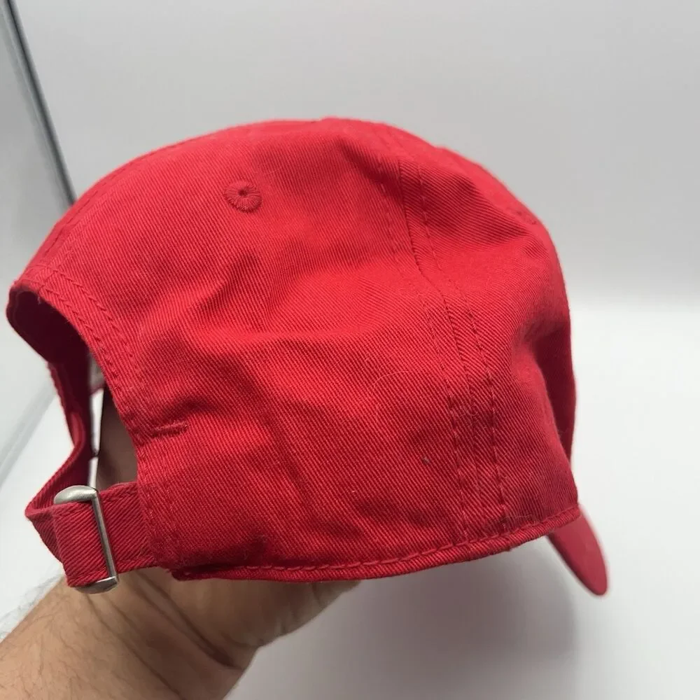 The Super Mario Bros Movie Hat Red Adjustable Ball Cap Snapback Nintendo